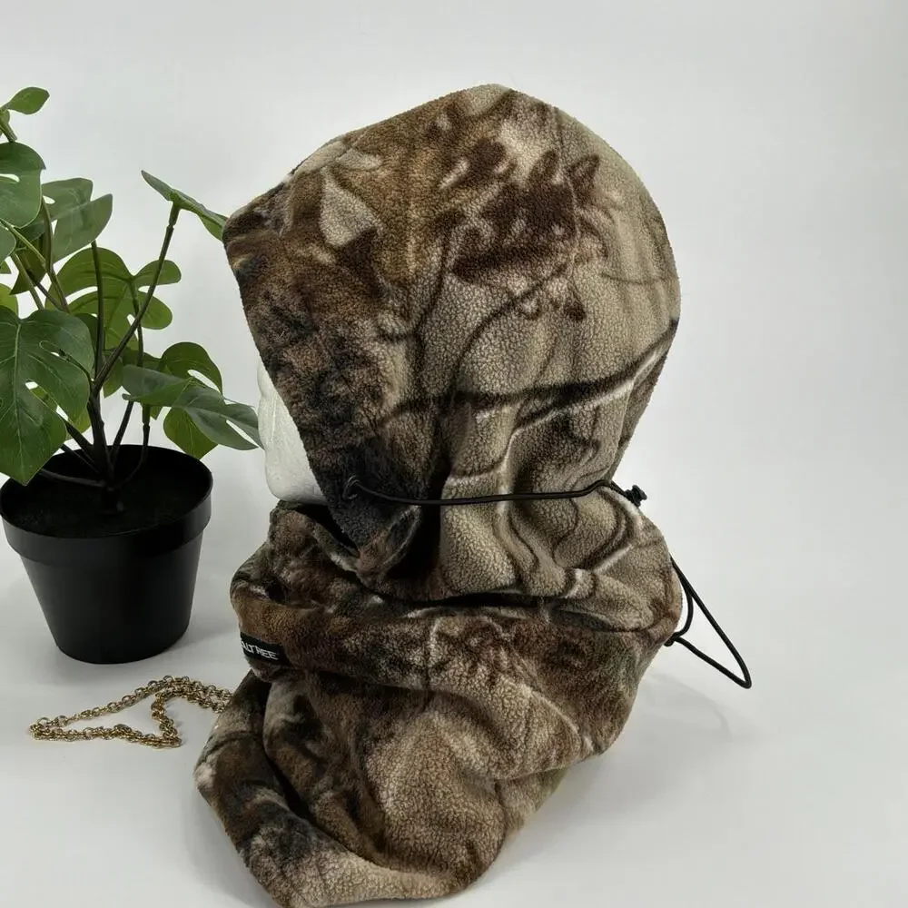 Realtree Camo Fleece Balaclava Hunting Face Mask Adjustable
